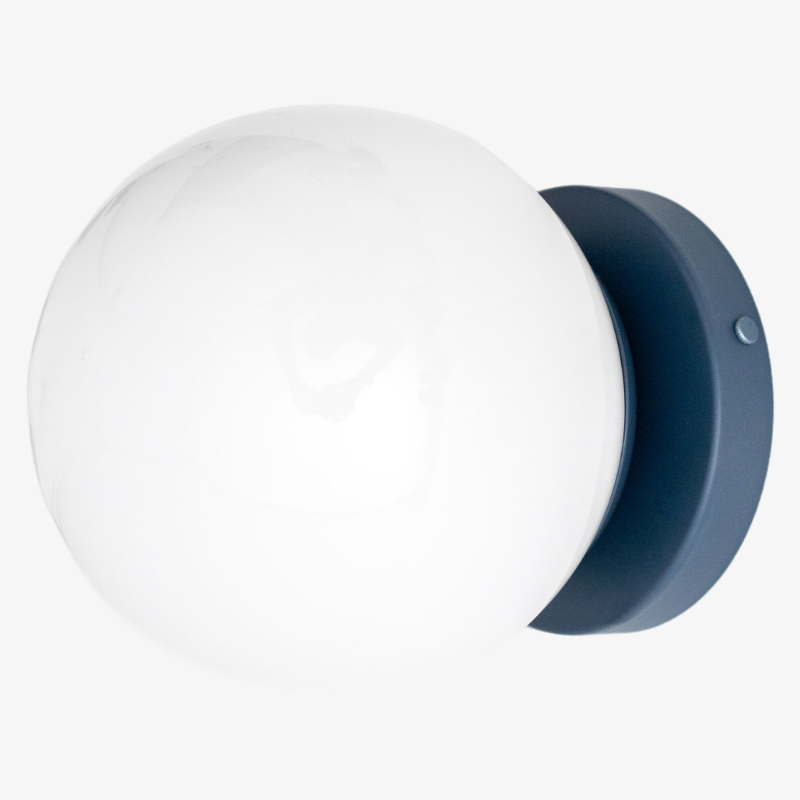 Glorica Glass Globe Wall Sconce - Multi-Color Modern Minimalist Light T359