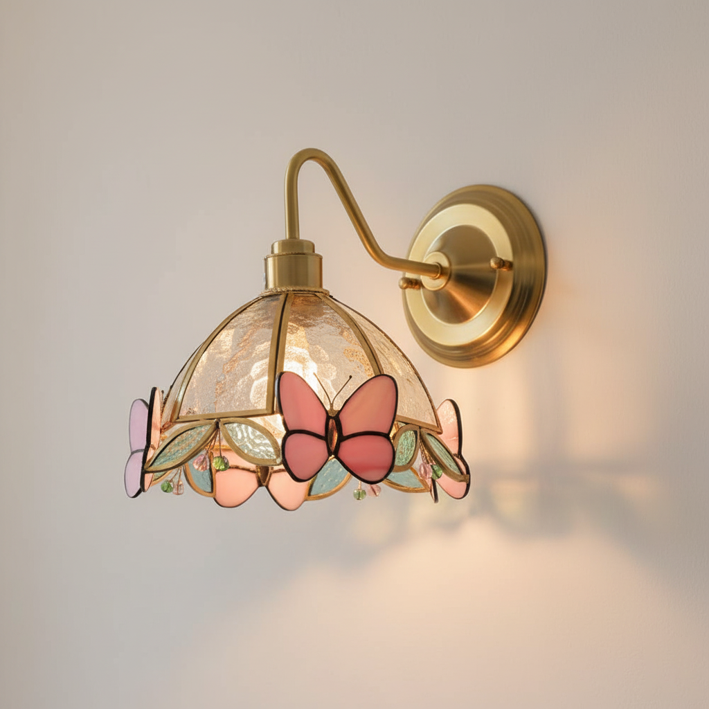 Butterfly Jewel Wall Lamp T1464