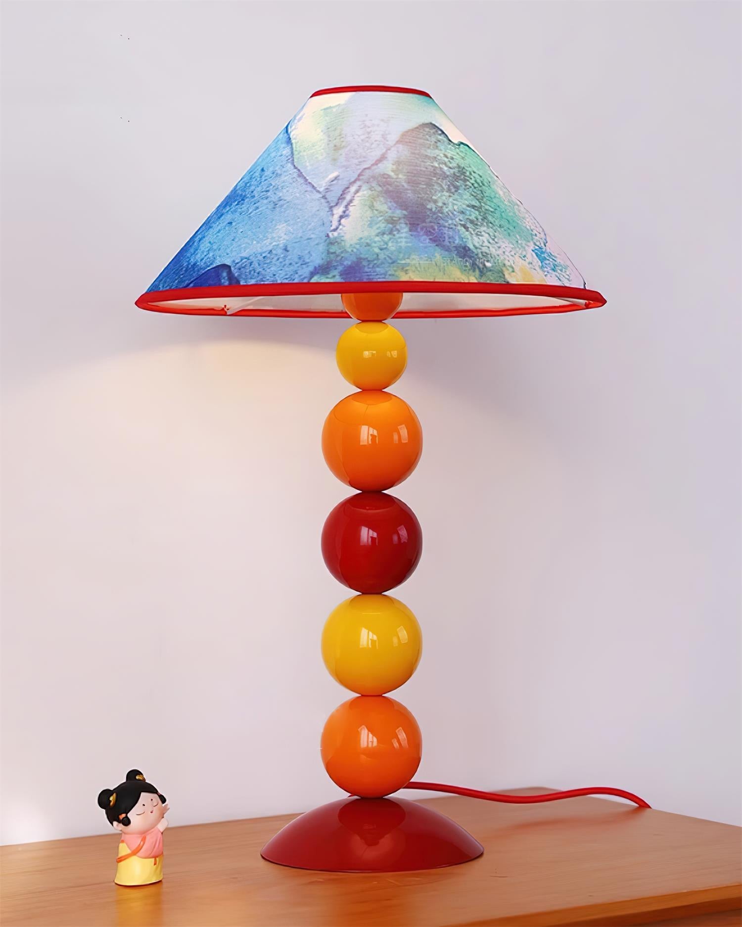 Retro Coloful Stacking Ball Table Lamp M230