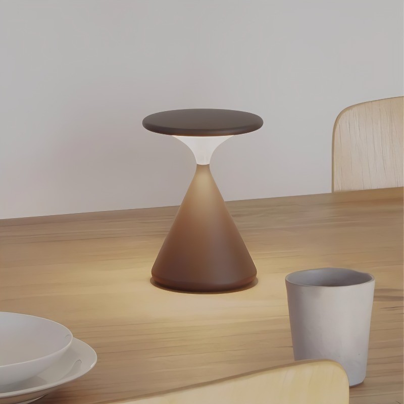 Salt & Pepper Portable Table Lamp - Minimalist LED Design for Bedroom S30