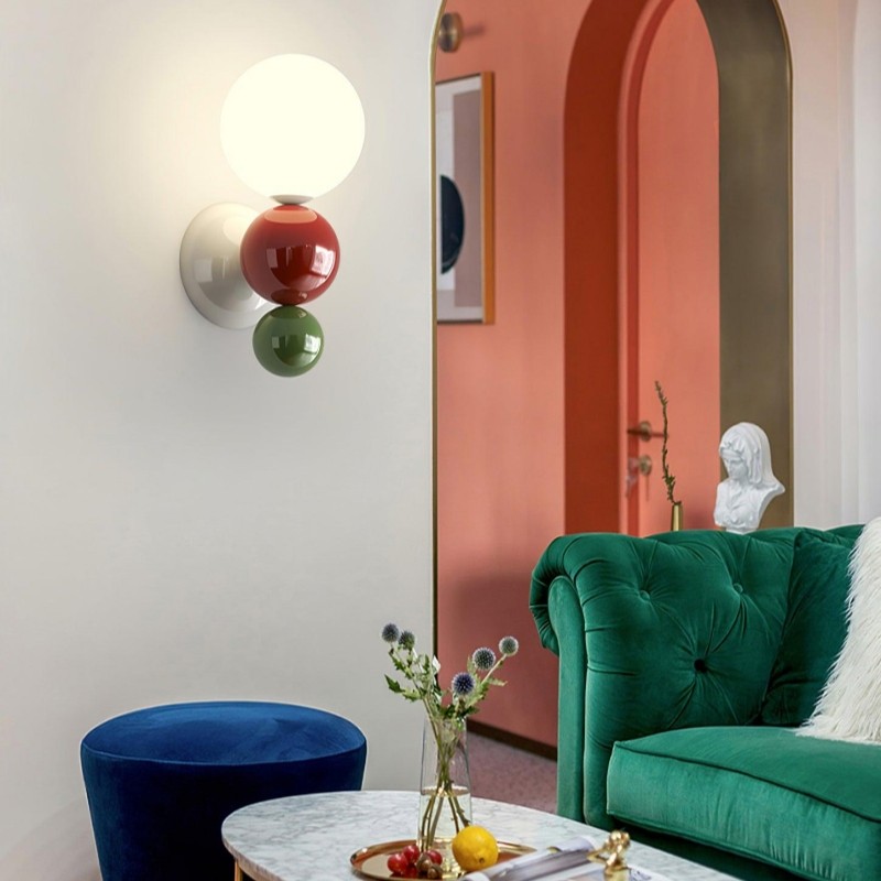 Macaron Globe Bubble Wall Lamp M190