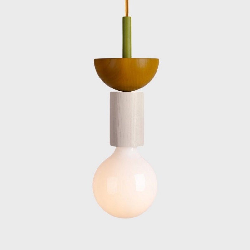Creative Simple Wooden Pendant Light S155