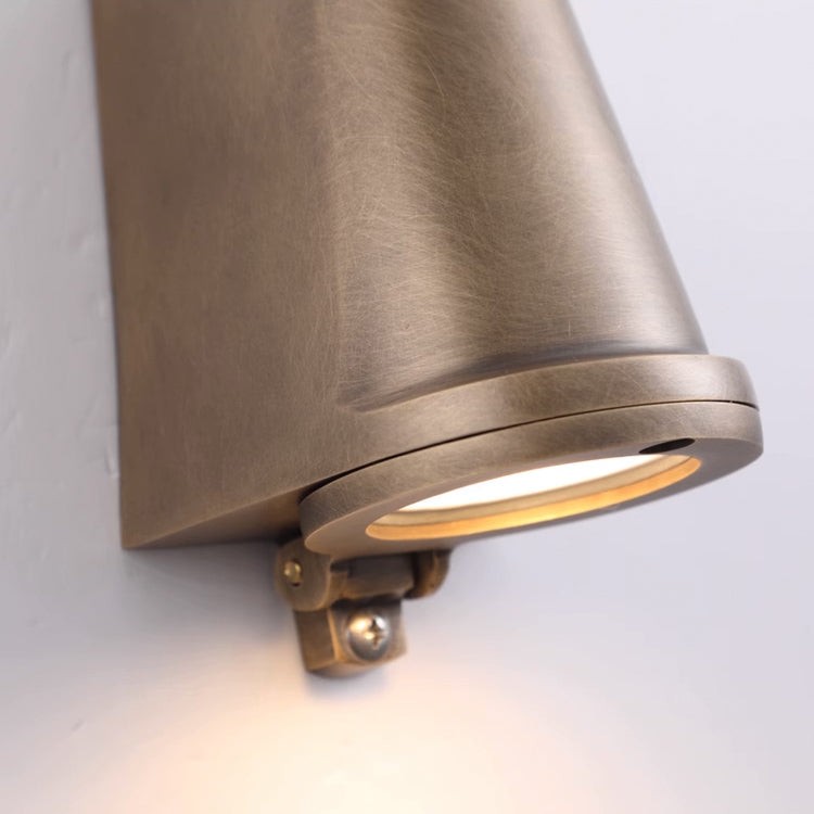 Bluebell Brass Outdoor Rain Proof Wall Light G107
