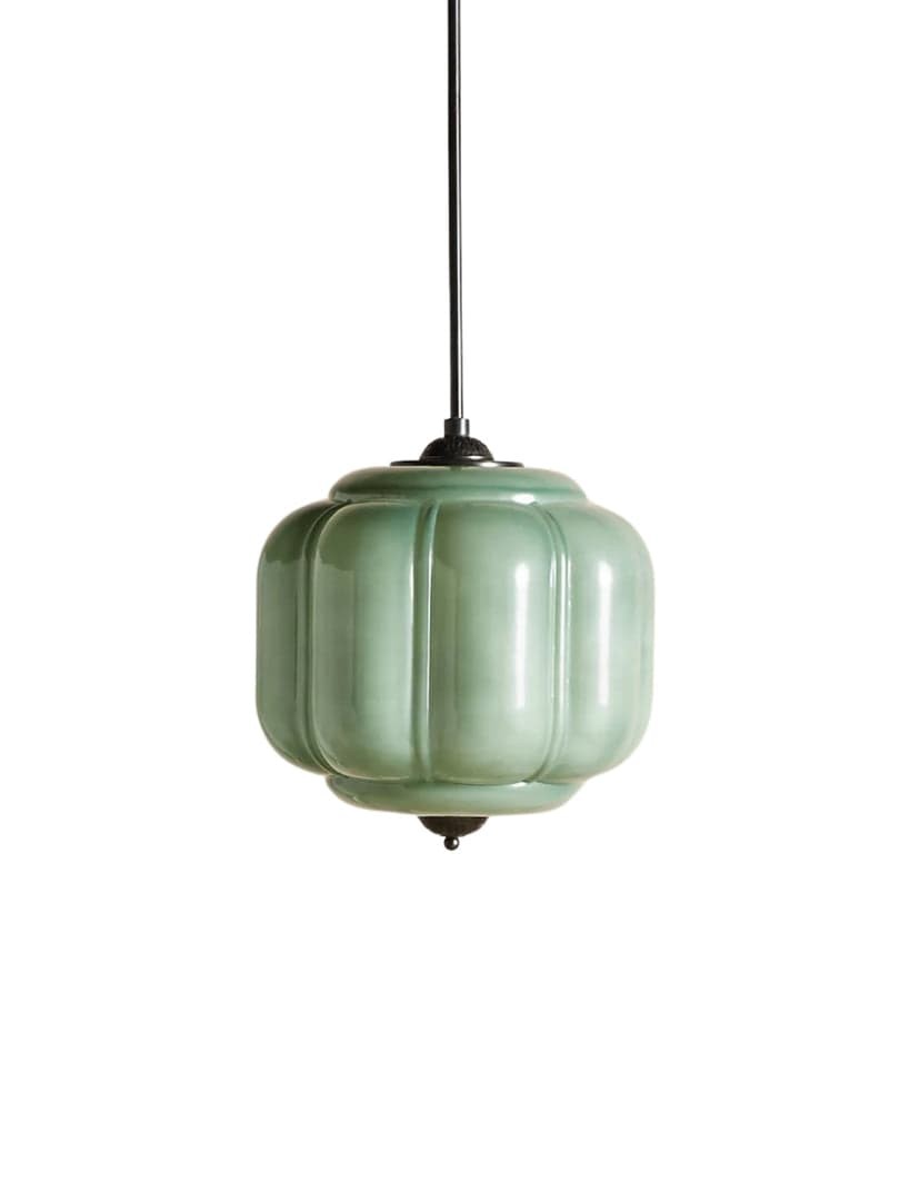 Eloise Elegant Glass Hanging Lamp - Retro Style for Breakfast Nooks T289