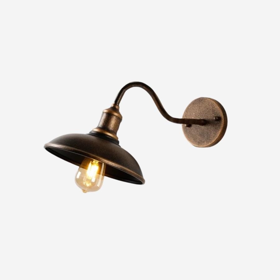 Retro Industrial Bowl Shaped Outdoor Waterproof Wall Light G04