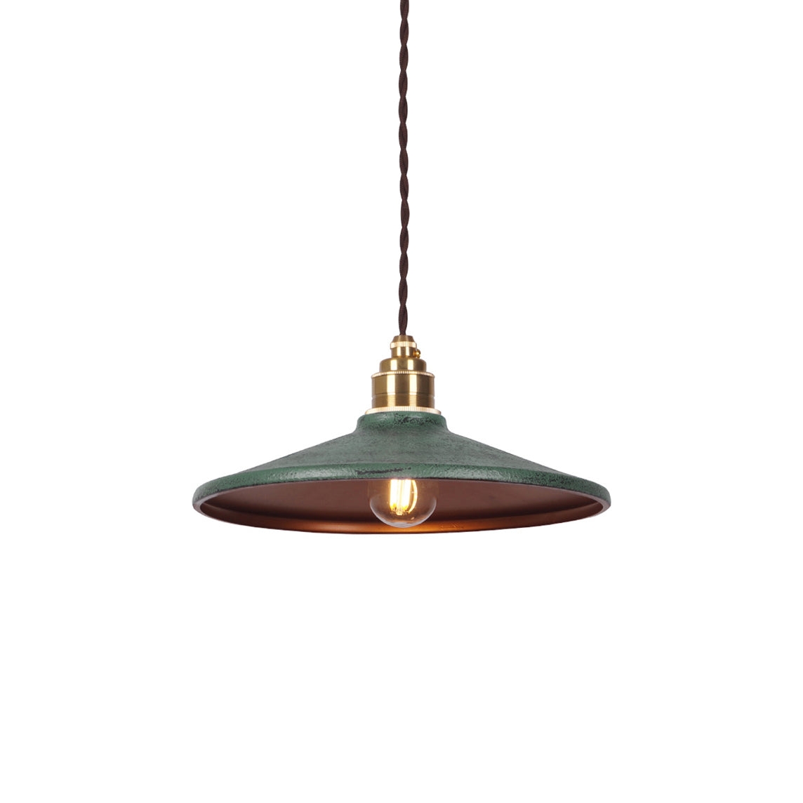 Rustic Saucer Shade Pendant Light T1700