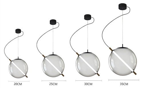 TERRAZZA MARTINI LED Glass Pendant Lamp