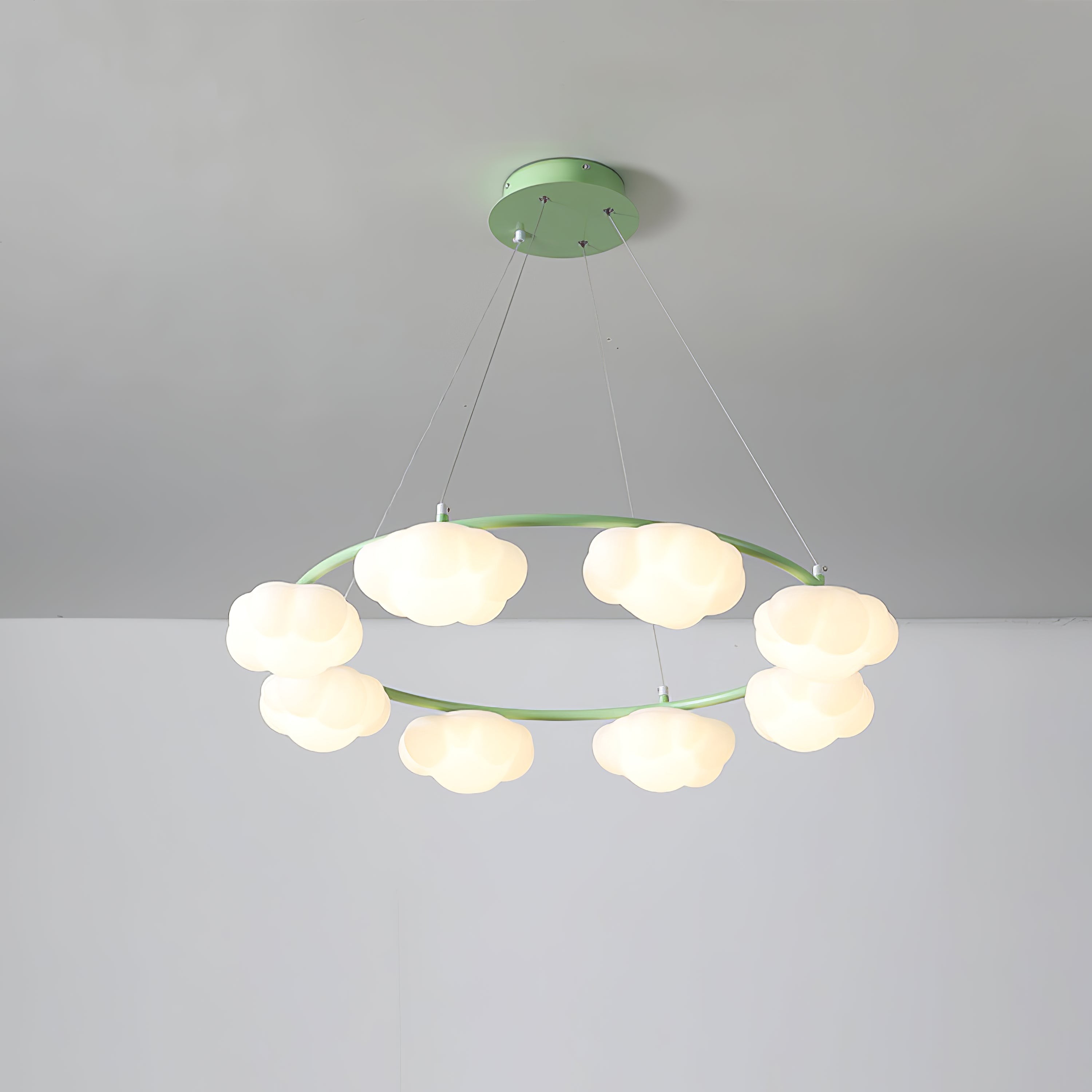 Cream Style Creative Personality Clouds Chandelier M221