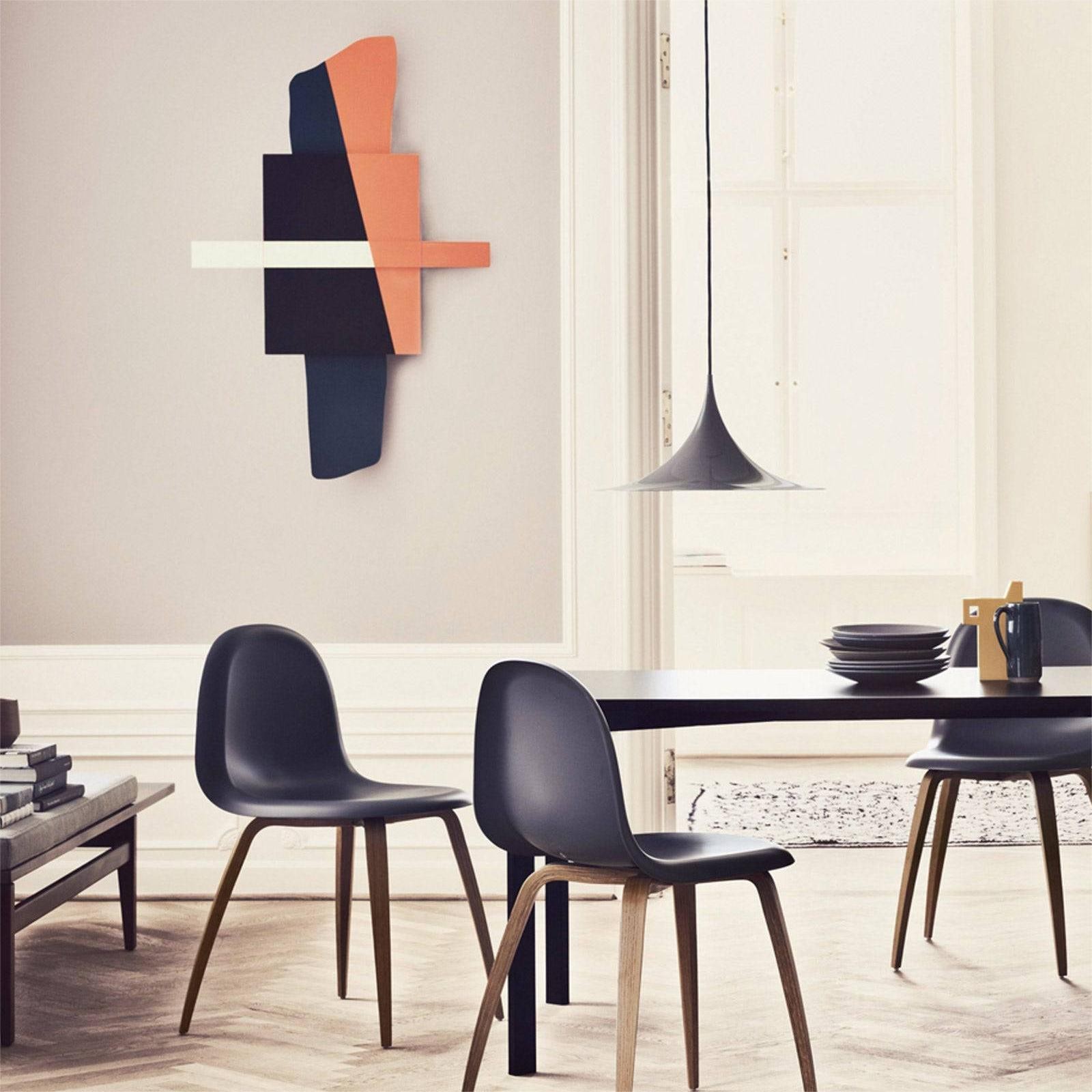 Modern Horn Pendant Light – Metal Design for Dining Room