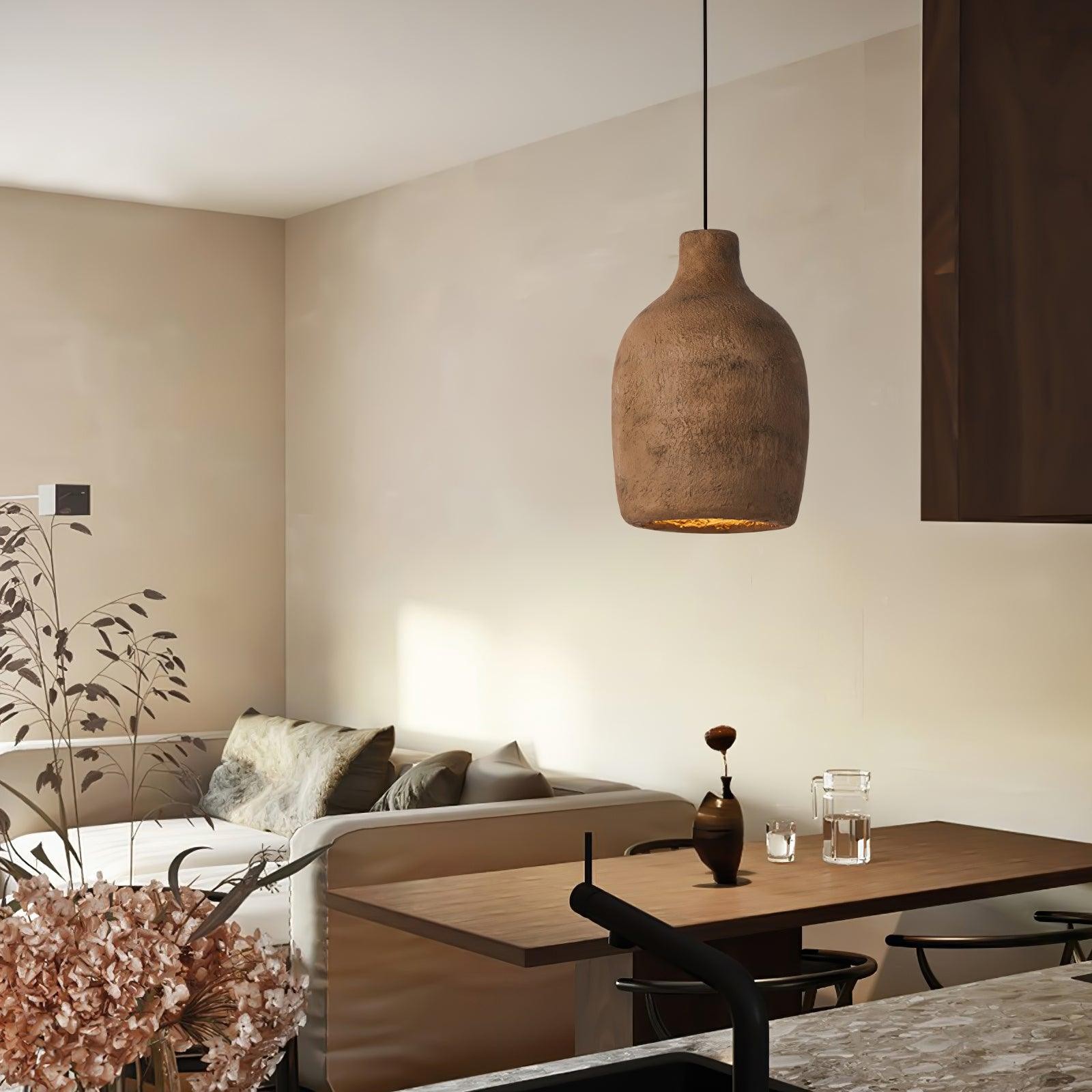 Nordic Industrial Resin Milk Can Pendant Lamp S187