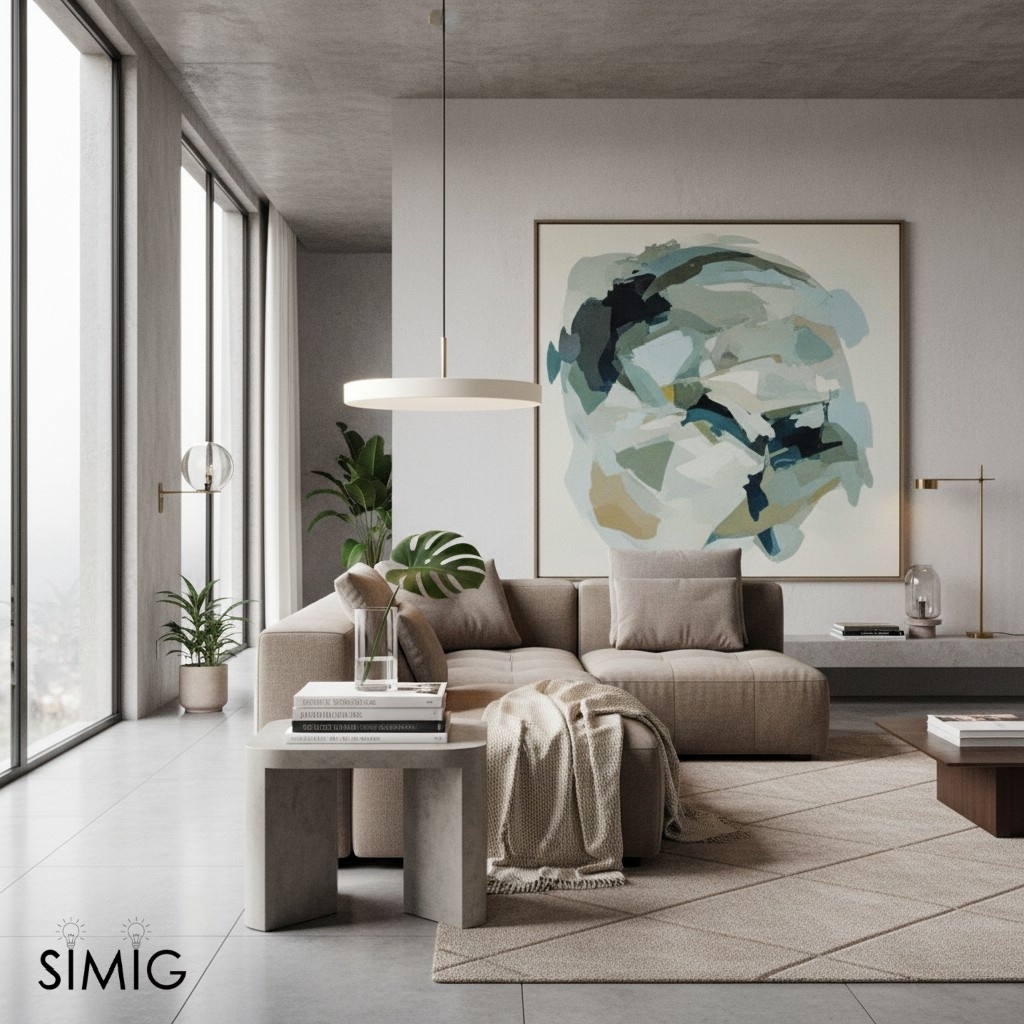 Asteria Pendant Light - Minimal LED Pendant for Living Room