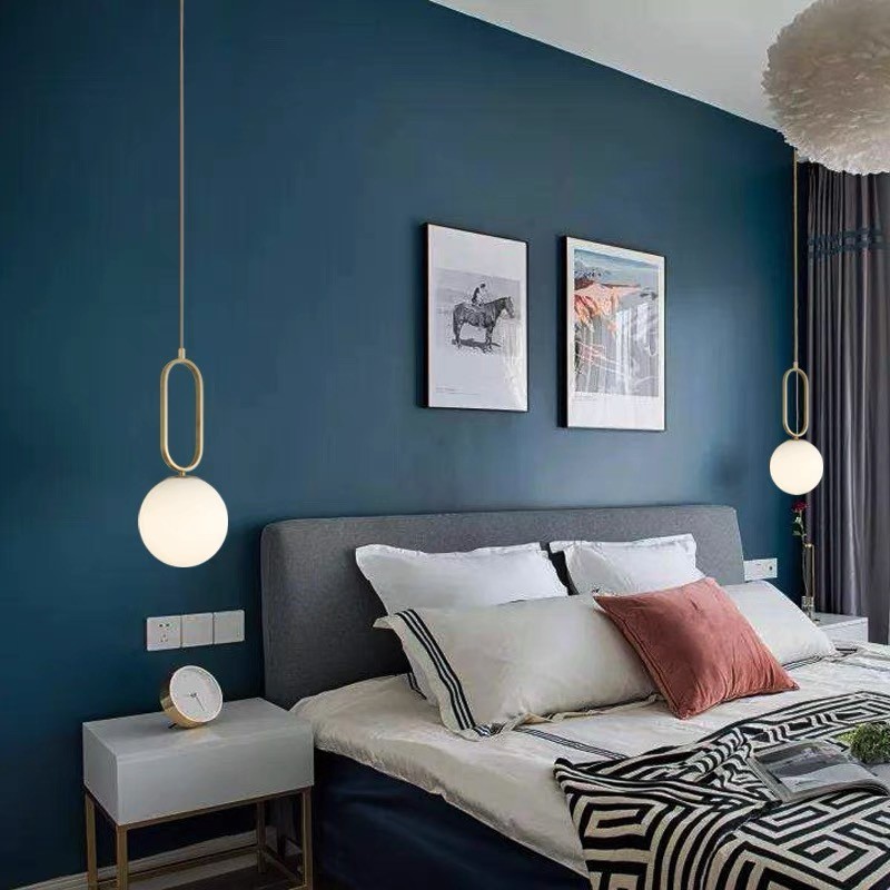 Minimalist Oval Ring Pendant Light