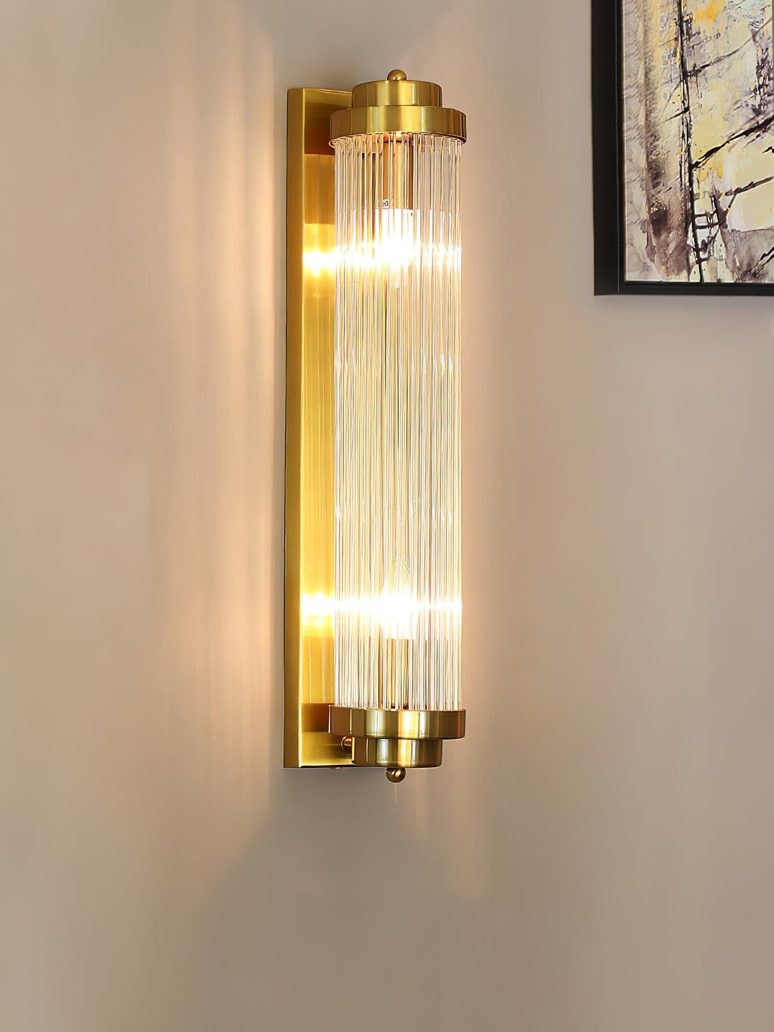 Pillar Offset Wall Lamp T429