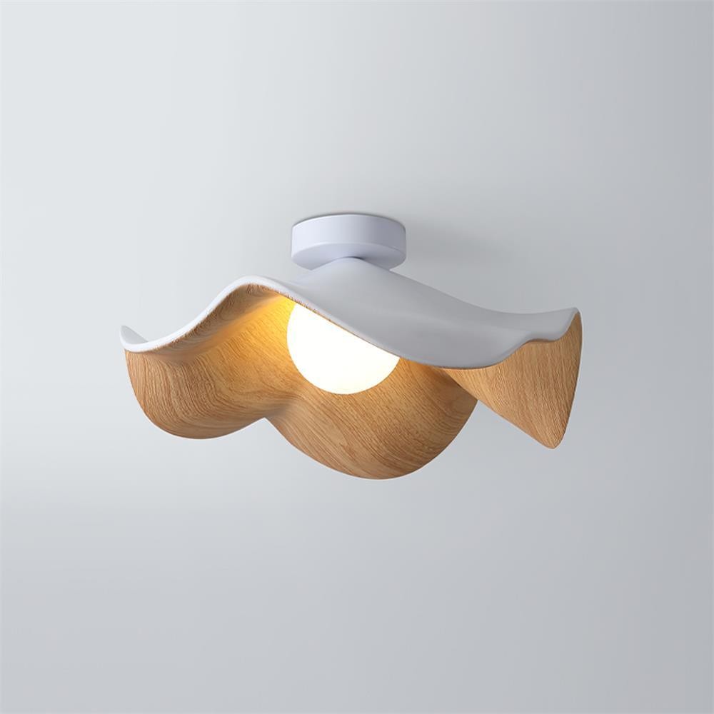 New Modern Simple Walnut Grain Ceiling Light M71