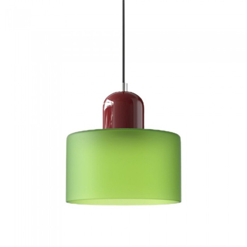 Nordic Morandi Cylinder Glass Pendant Light S66
