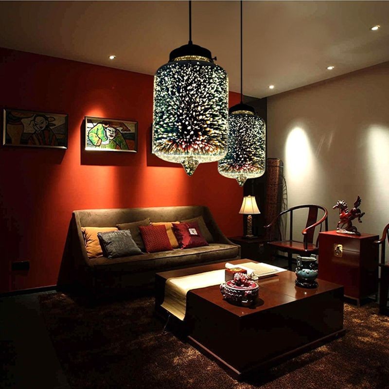 Modern 3D Colorful Nordic Pendant Lamp(Blue Version)