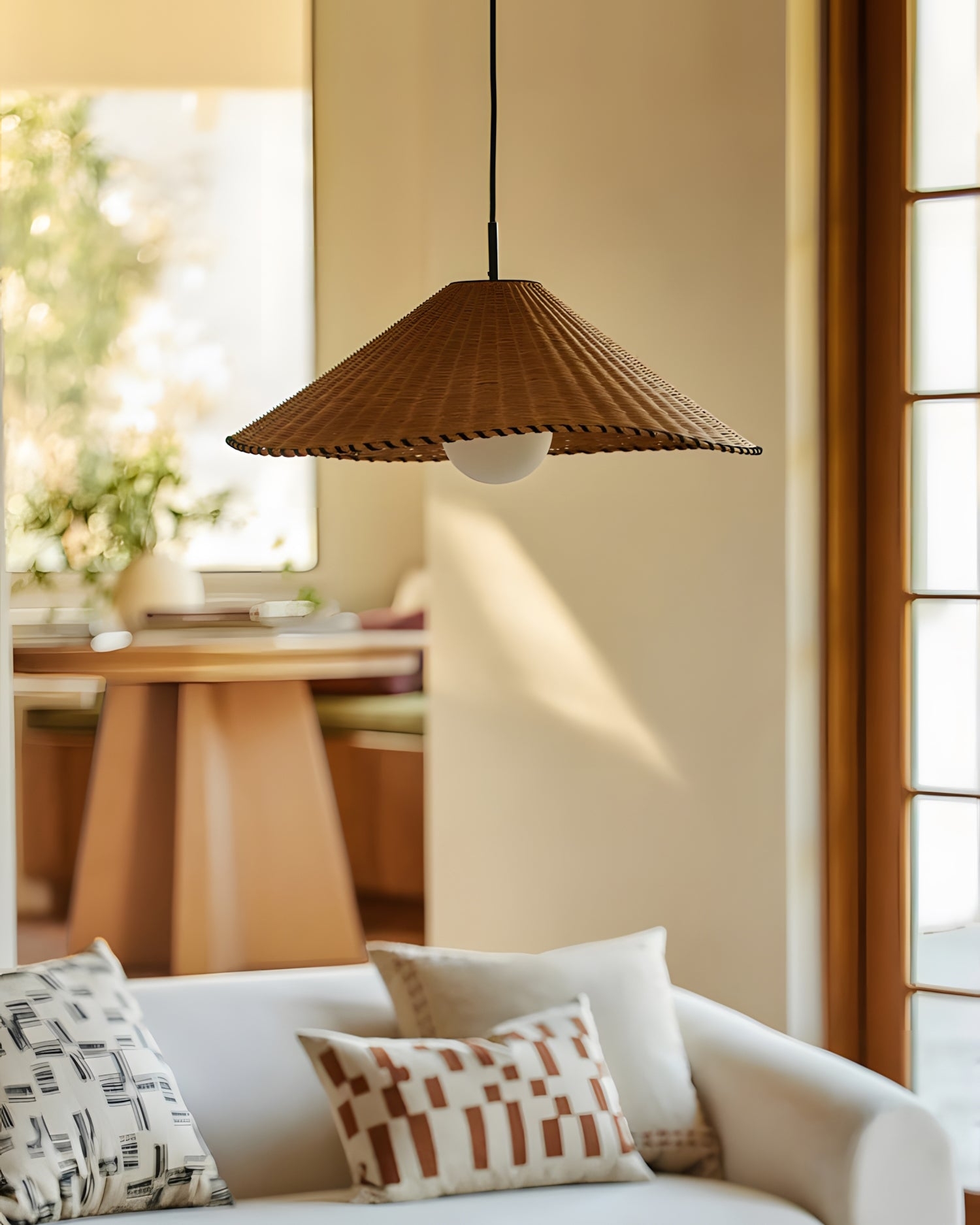 Textured Plane Pendant Lamp T1556