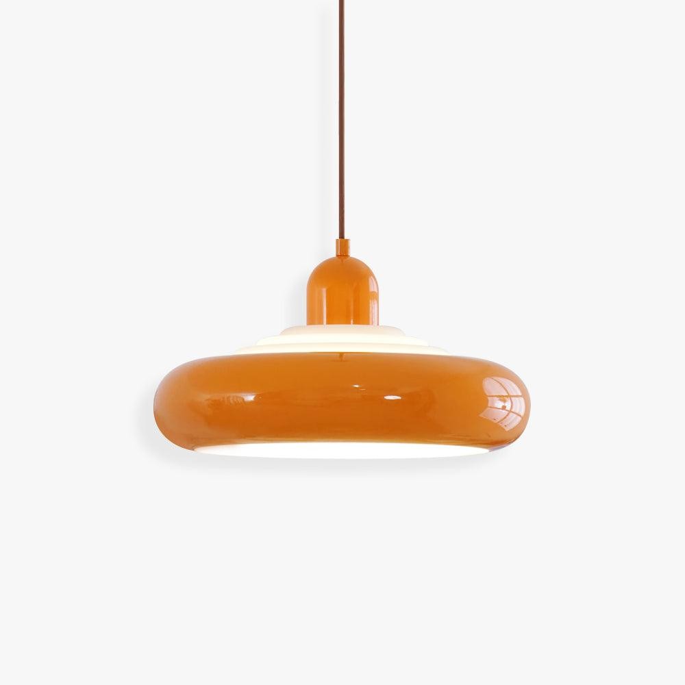 Multi-tiered Round Tower Cream Color Pendant Lamp M385