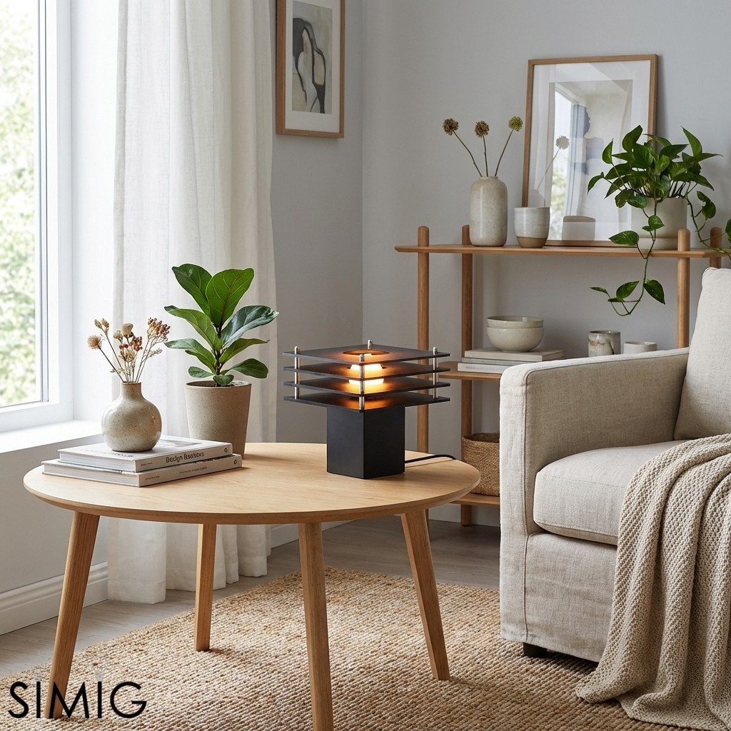 Modern Sunset Multi-Layer Night Light - Acrylic Ambient Table Lamp S376