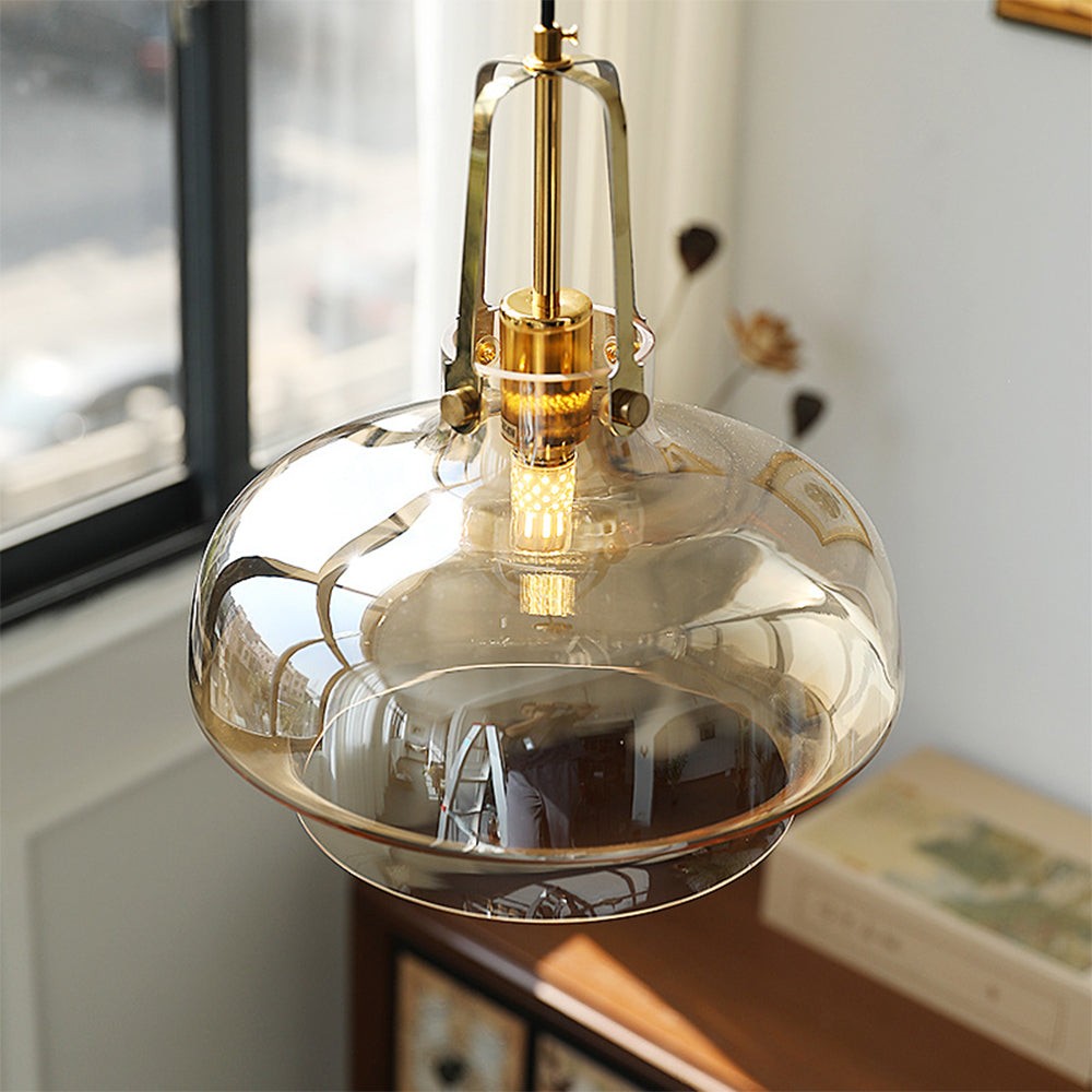 Modern Unique Shaped Fish Tank Glass Pendant Light T166