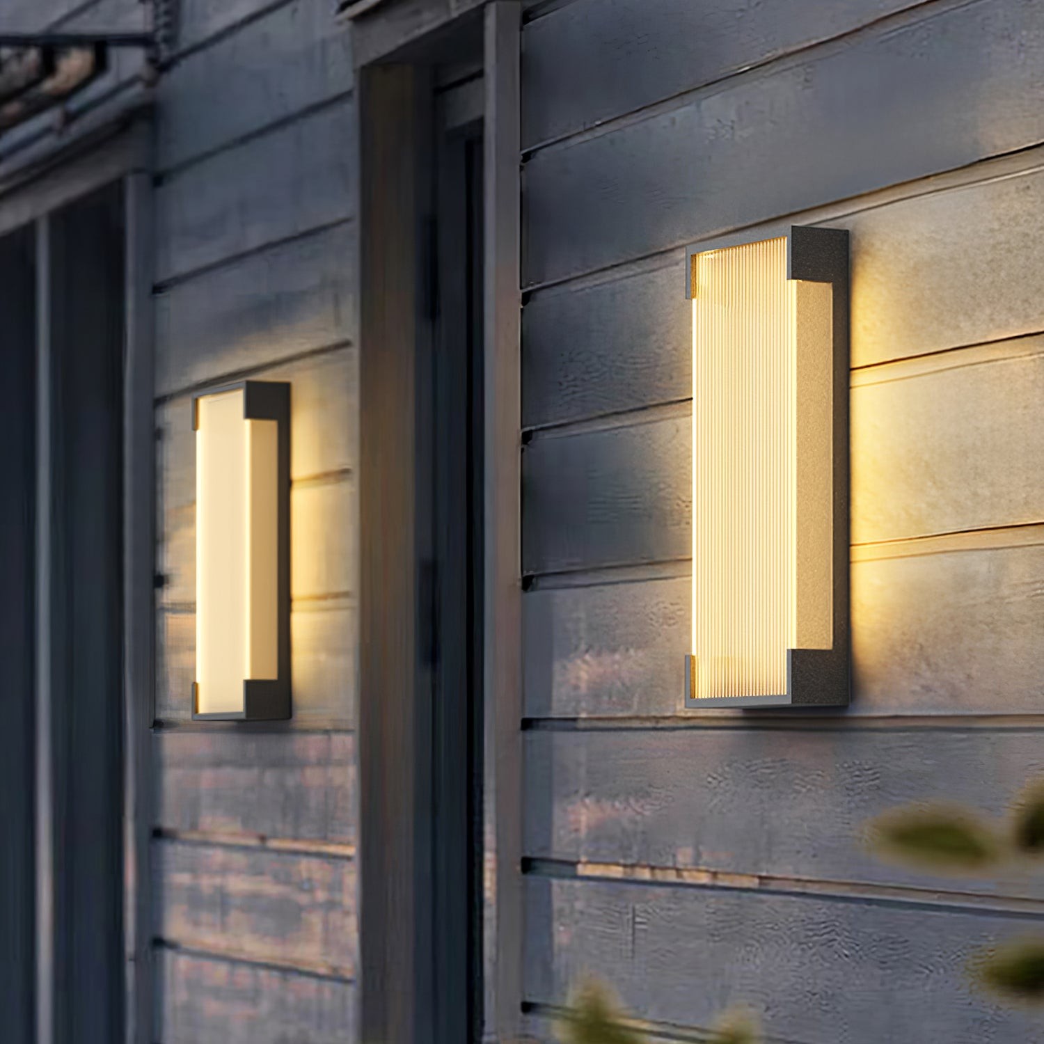 Rectangular Outdoor Wall Light M328