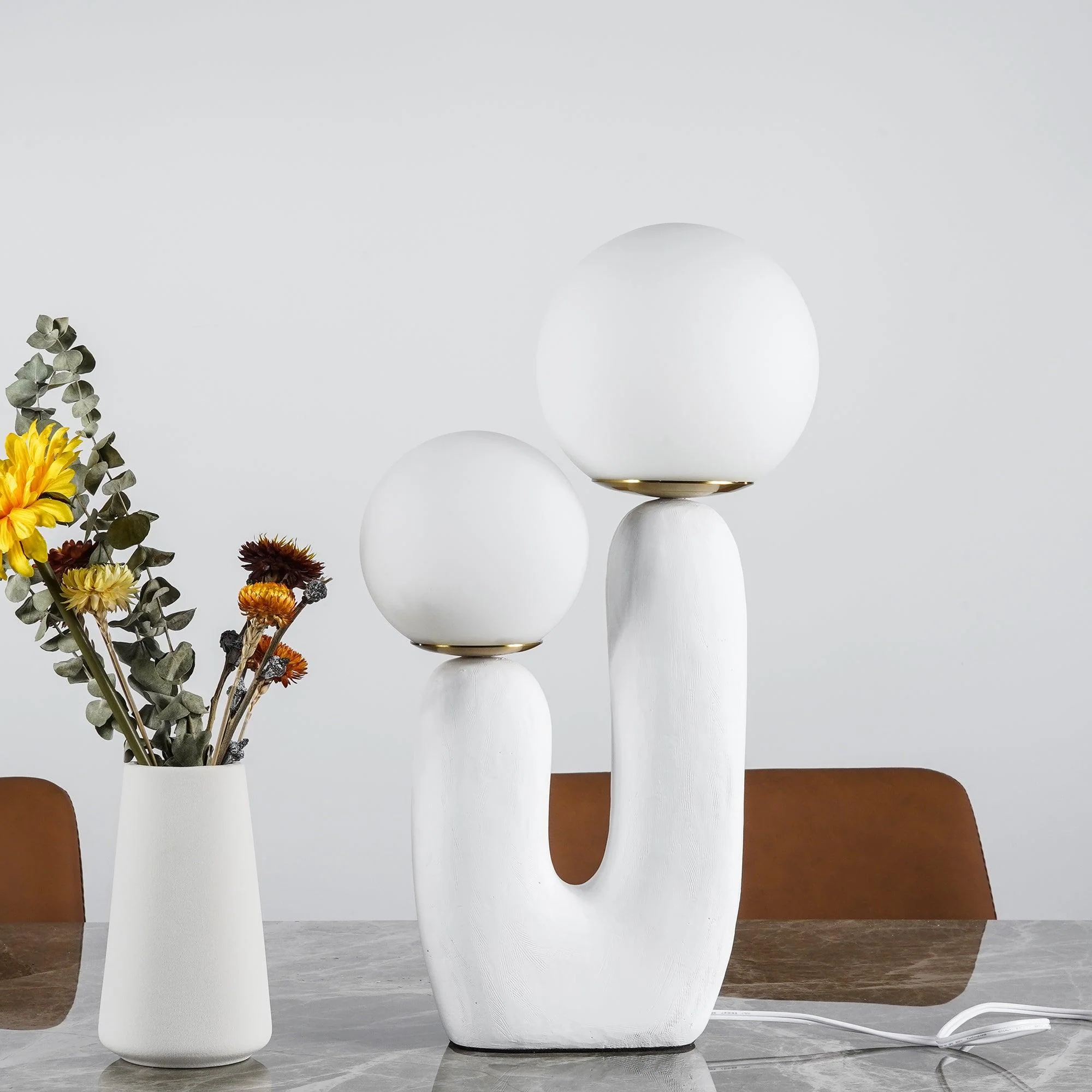 Oo Rought Table Lamp Creative Decor S15