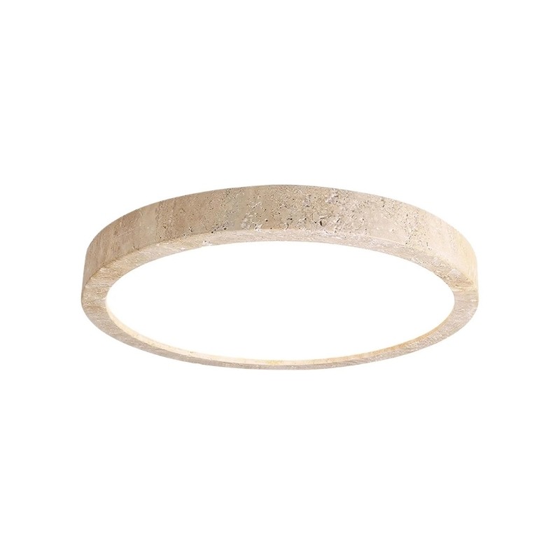 Round Ceiling Light - Nordic Travertine for Living Room S298
