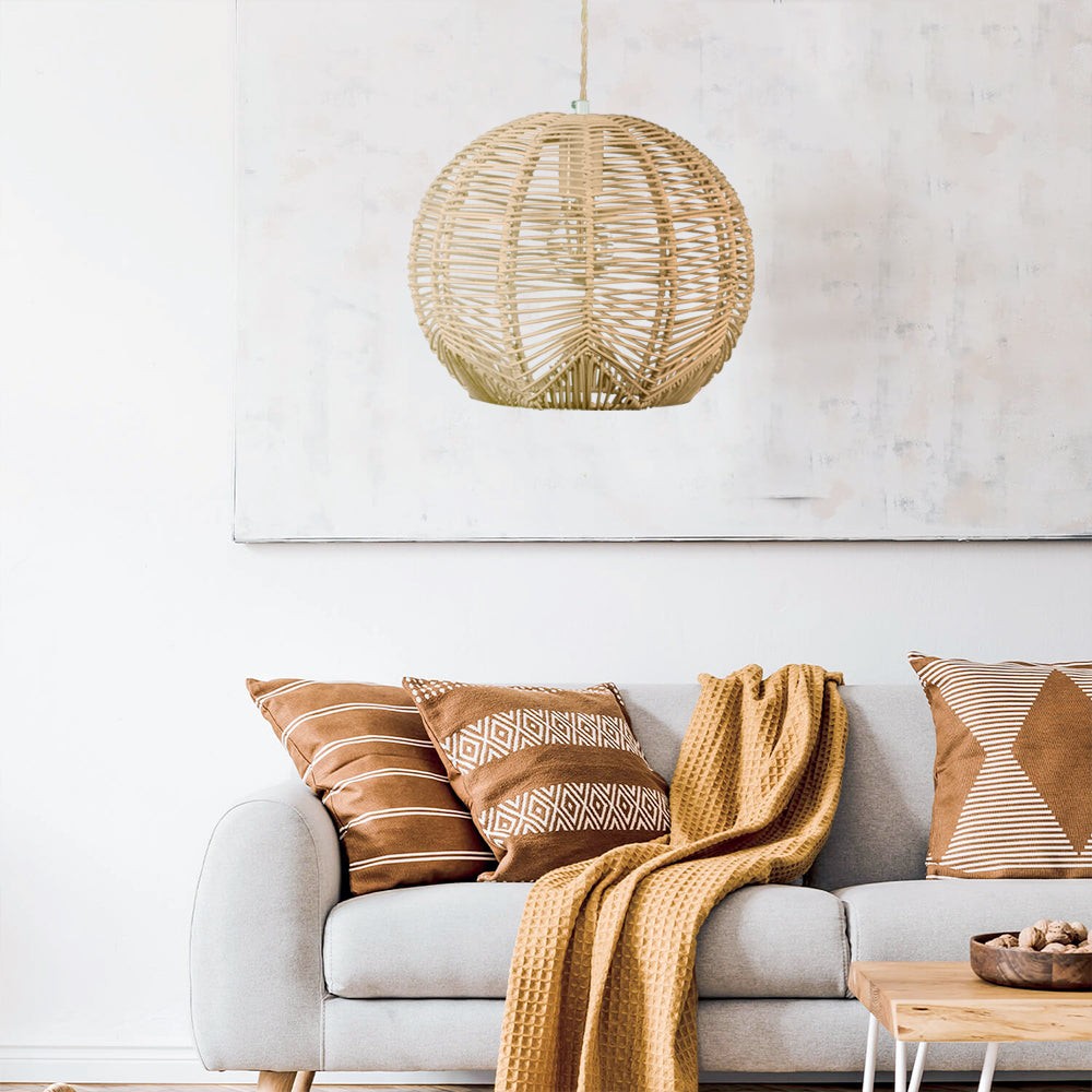 Bohemian Rattan Pendant Lamp S73