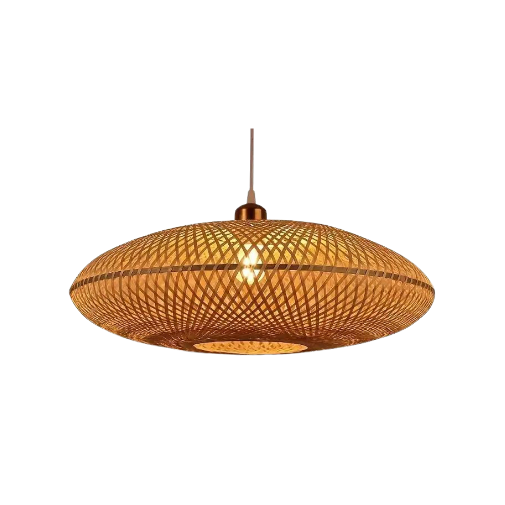 Treasure of the Dawn Bamboo Rattan Pendant Light T2123