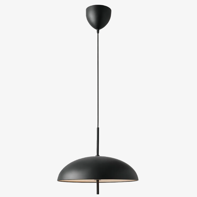 Aurelia Pendant Lamp - Sculptural Metal Frame with Sleek Shade for Dining and Entry T770