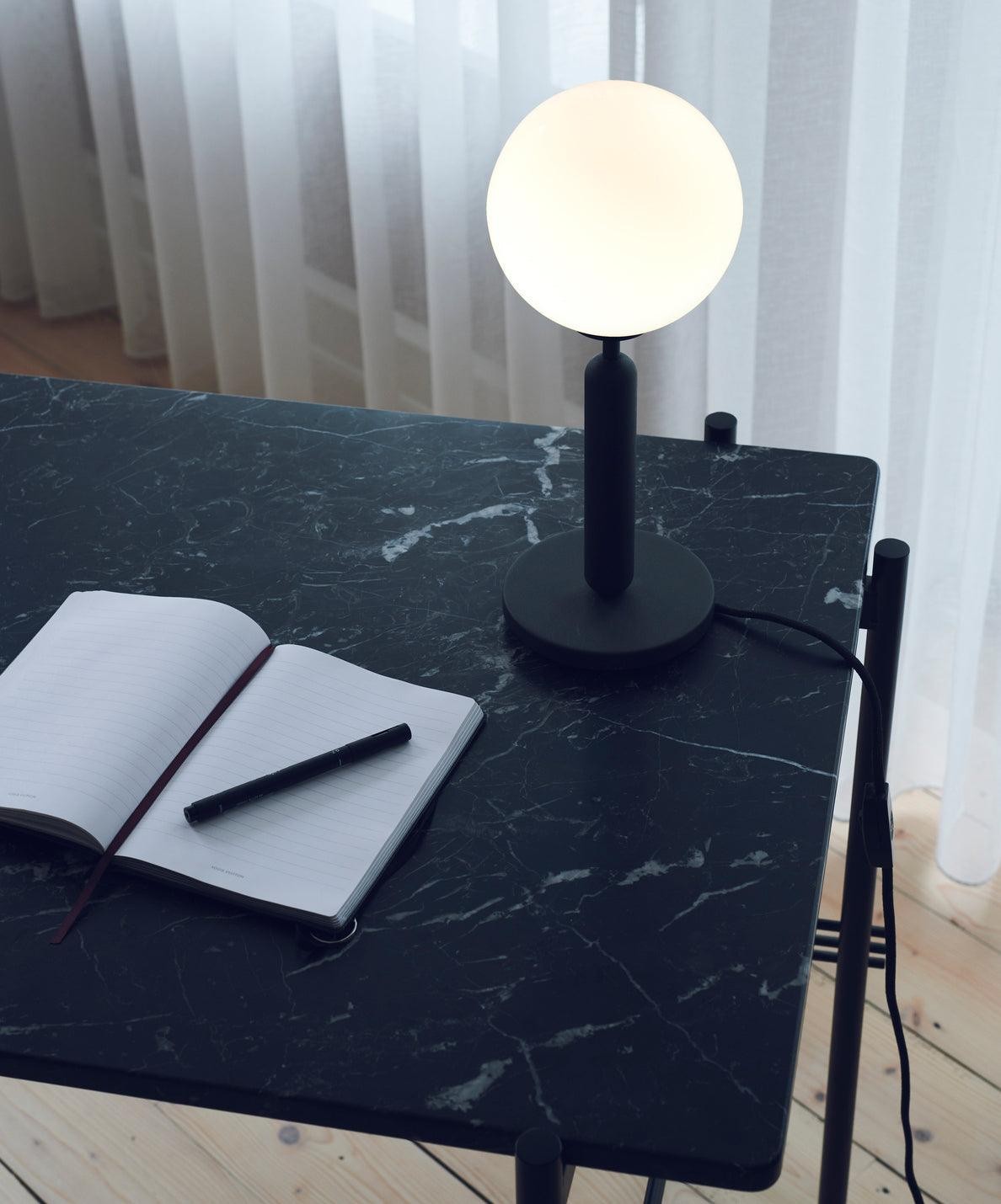 Spherical Stylish Glass Induction Table Lamp M532