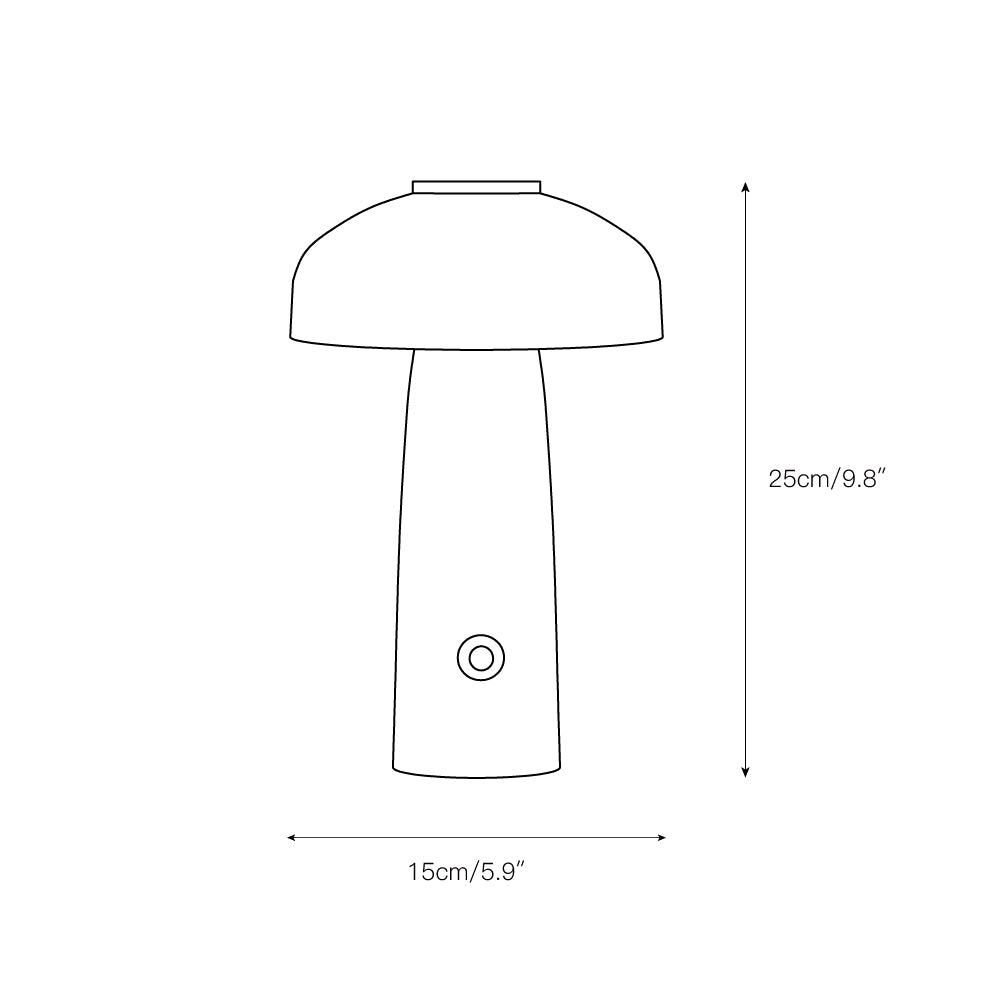 Leon Mushroom Table Lamp T1641