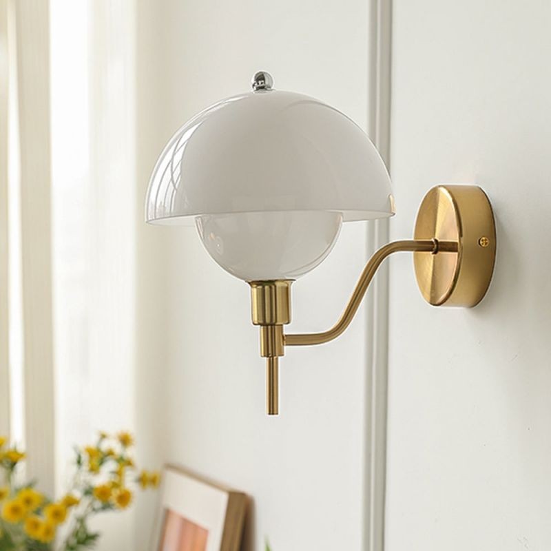 Cream Mushroom Aisle Wall Lamp S157