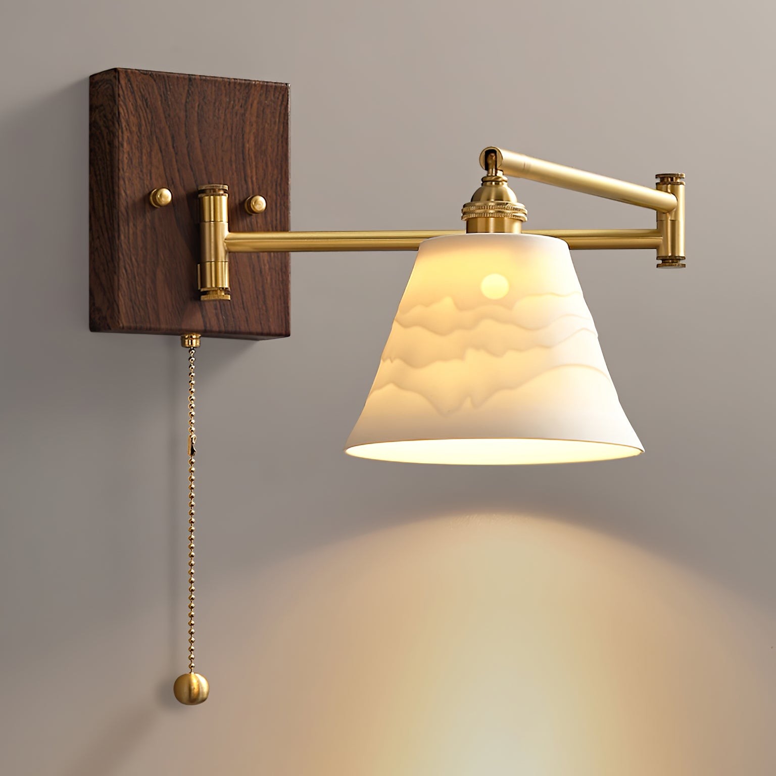 Ceramic Geometry Wall Lamp M379