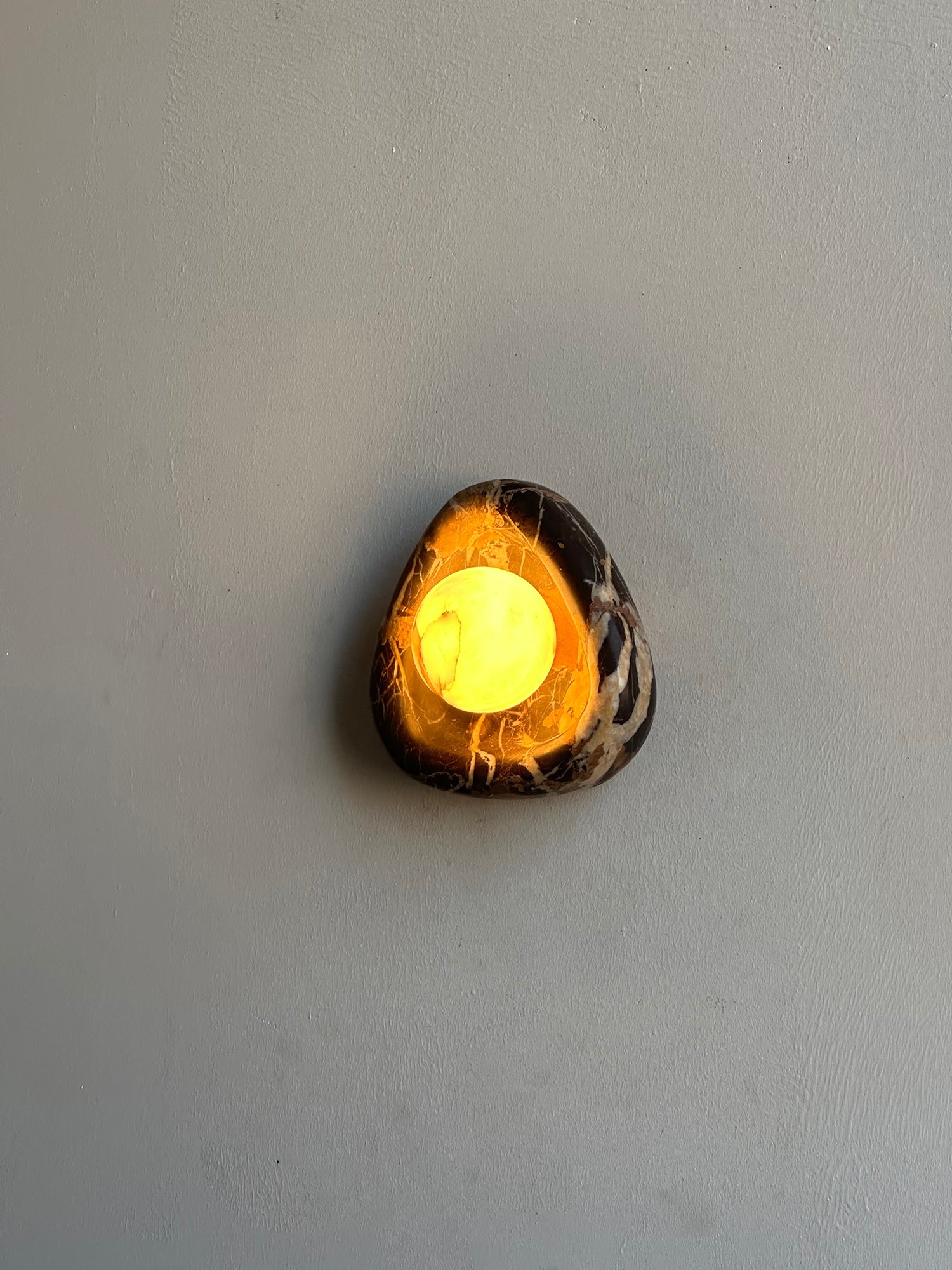 Black Pearl Marble Wall Lamp T1875