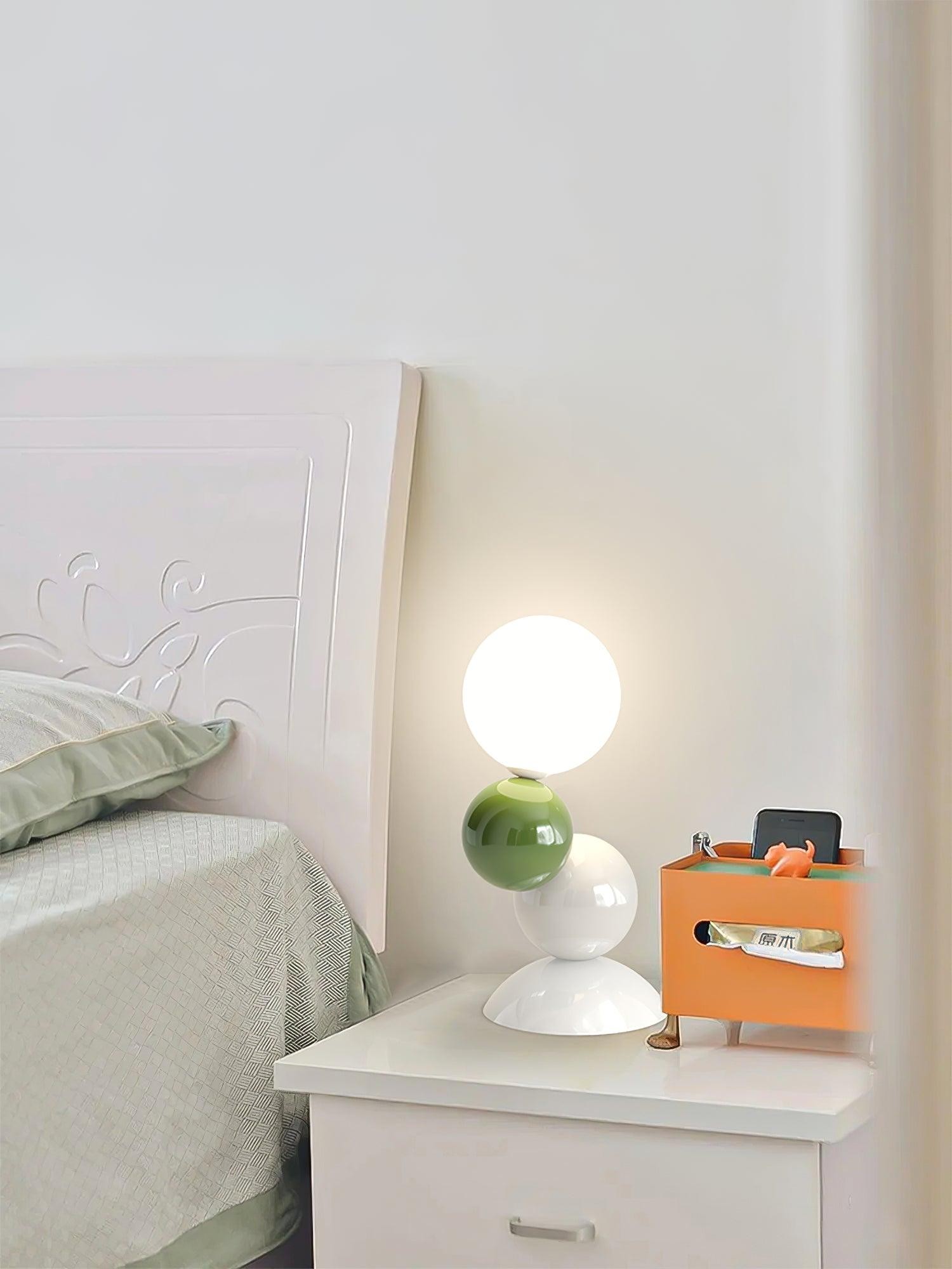 Colorful Design Acrylic Ball Table Lamp M101