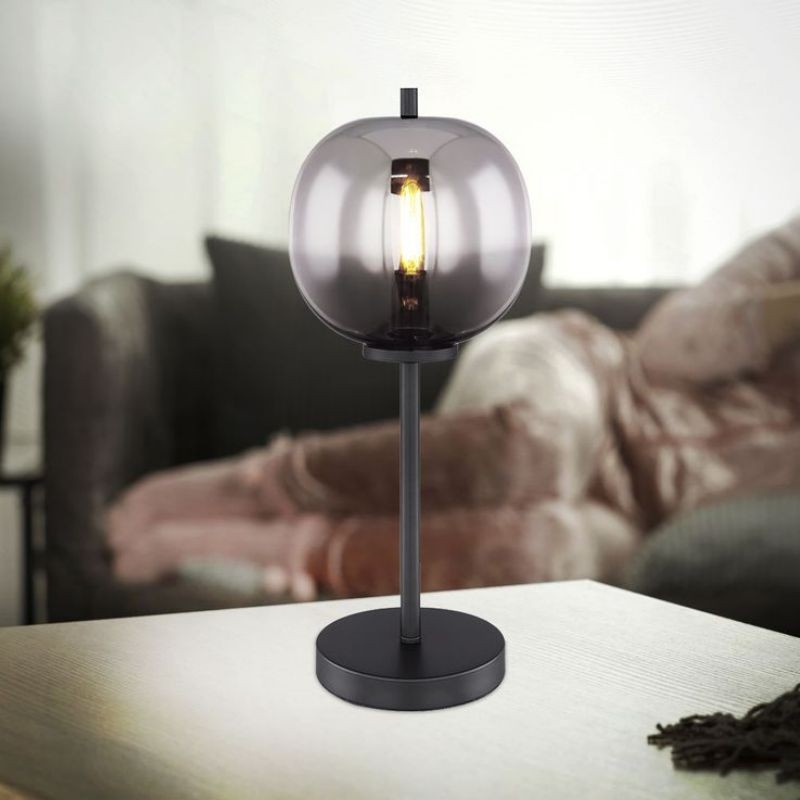 Multiple Style Glass Blacky Table Lamp
