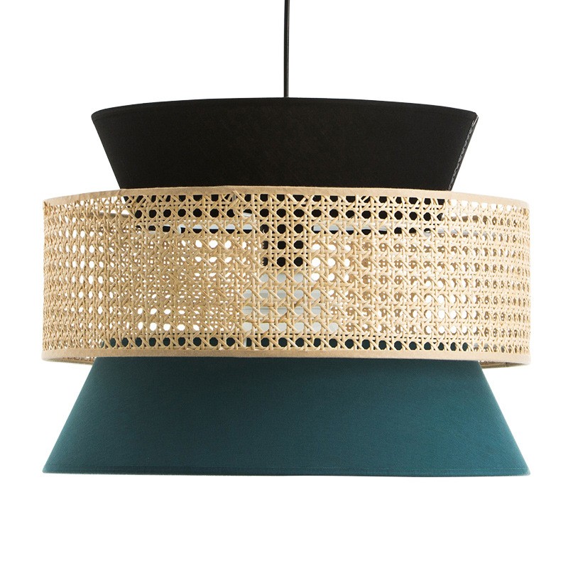 Natural Texture Rattan Pendant Light