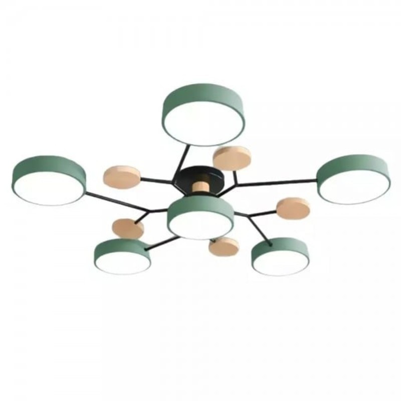 Nordic Branched Disc Metal Ceiling Lamp S192