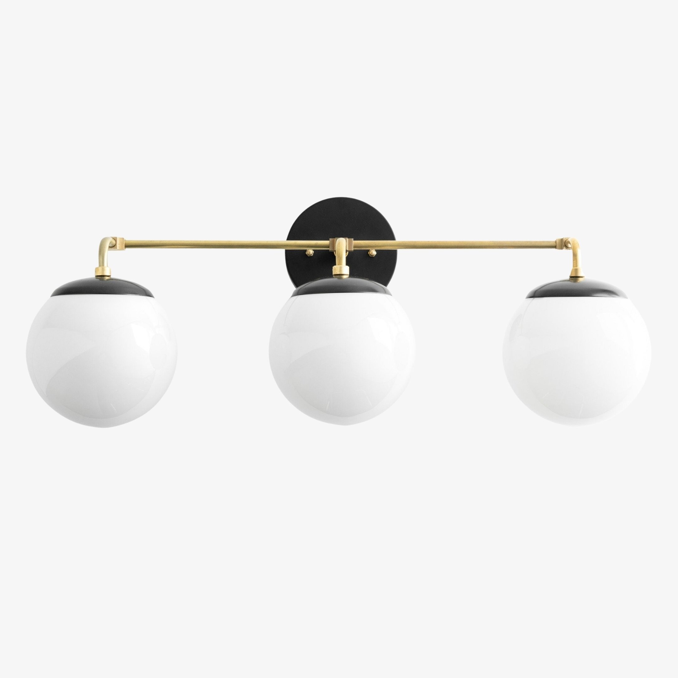 Glorica Glass Wall Sconce - Modern Vintage Vanity Light Fixture T376