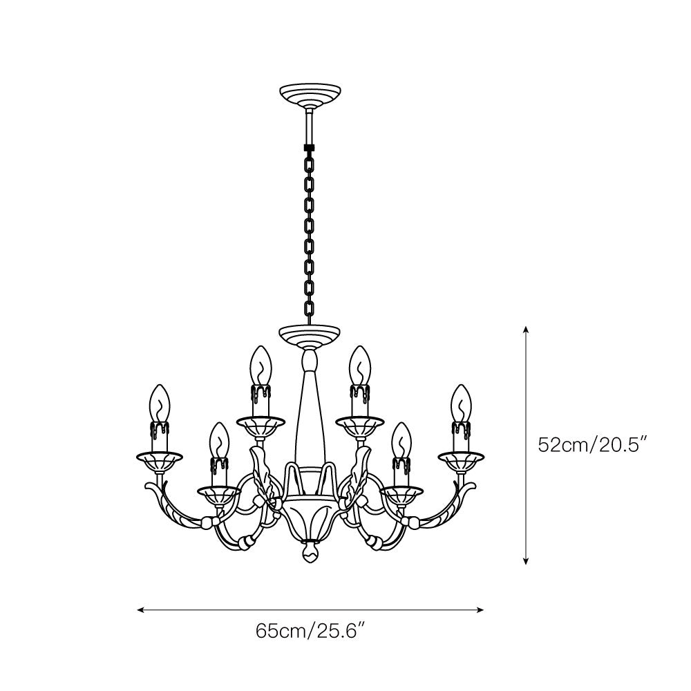 Polina Chandelier T1794