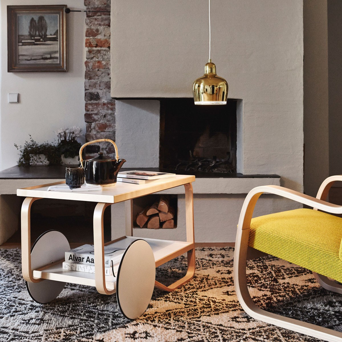 Golden Bell Pendant Lamp