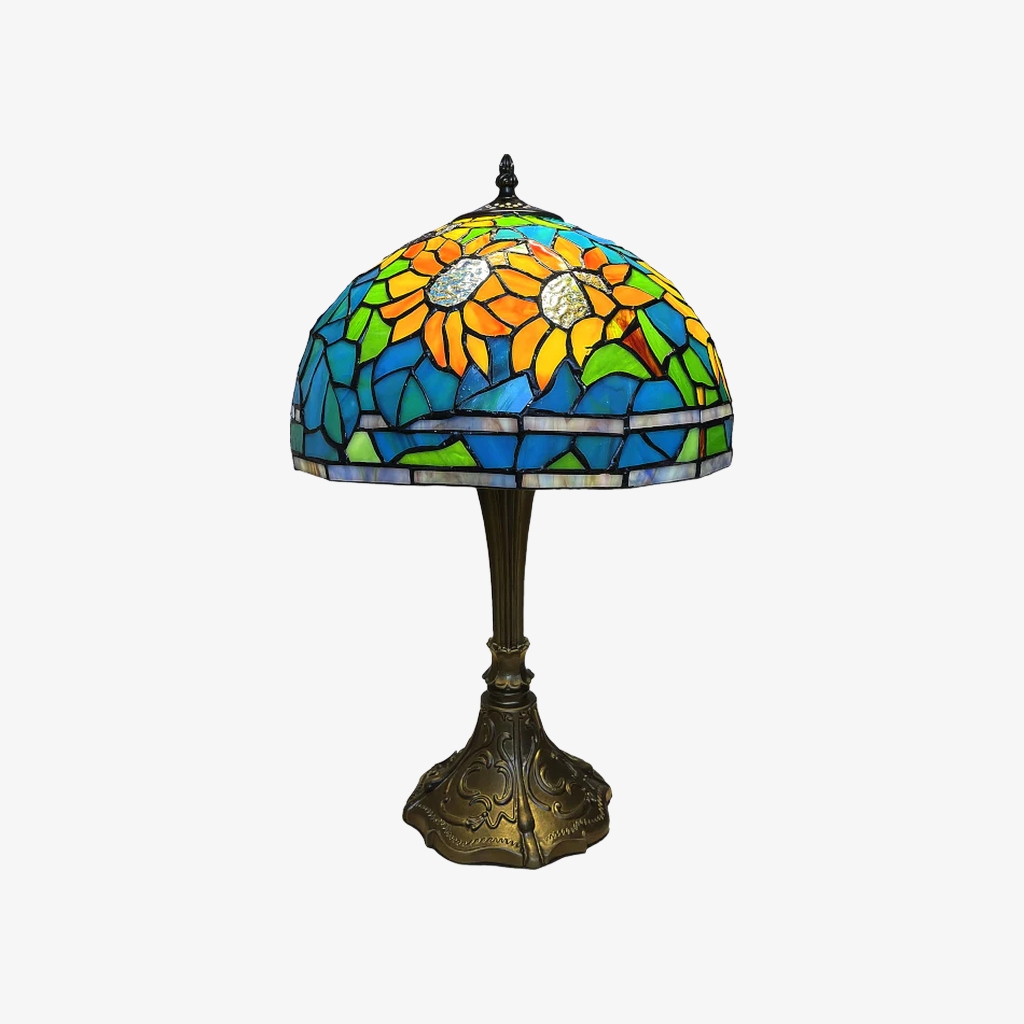 Handcrafted TF Sorenia Shade Lamp - Classic Tiffany Style Lighting for Home & Hospitality T890