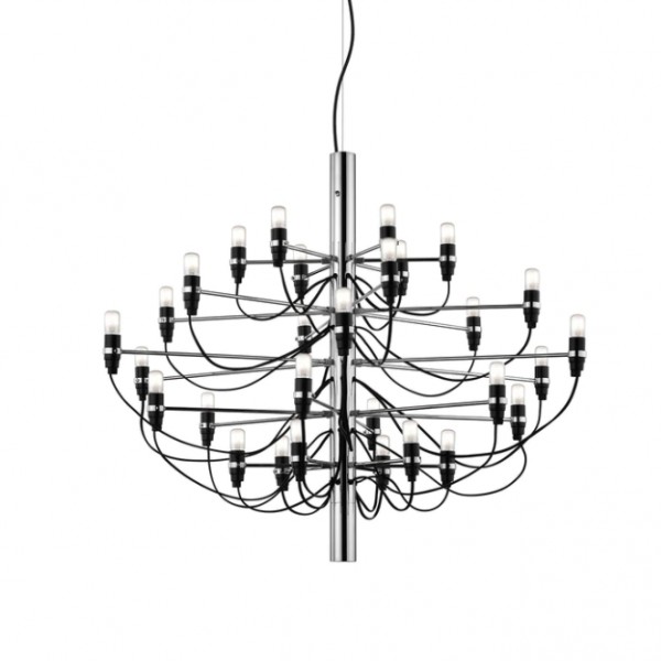 Tendrila Multi-Light Chandelier - Industrial Style Pendant Light for Dining Room