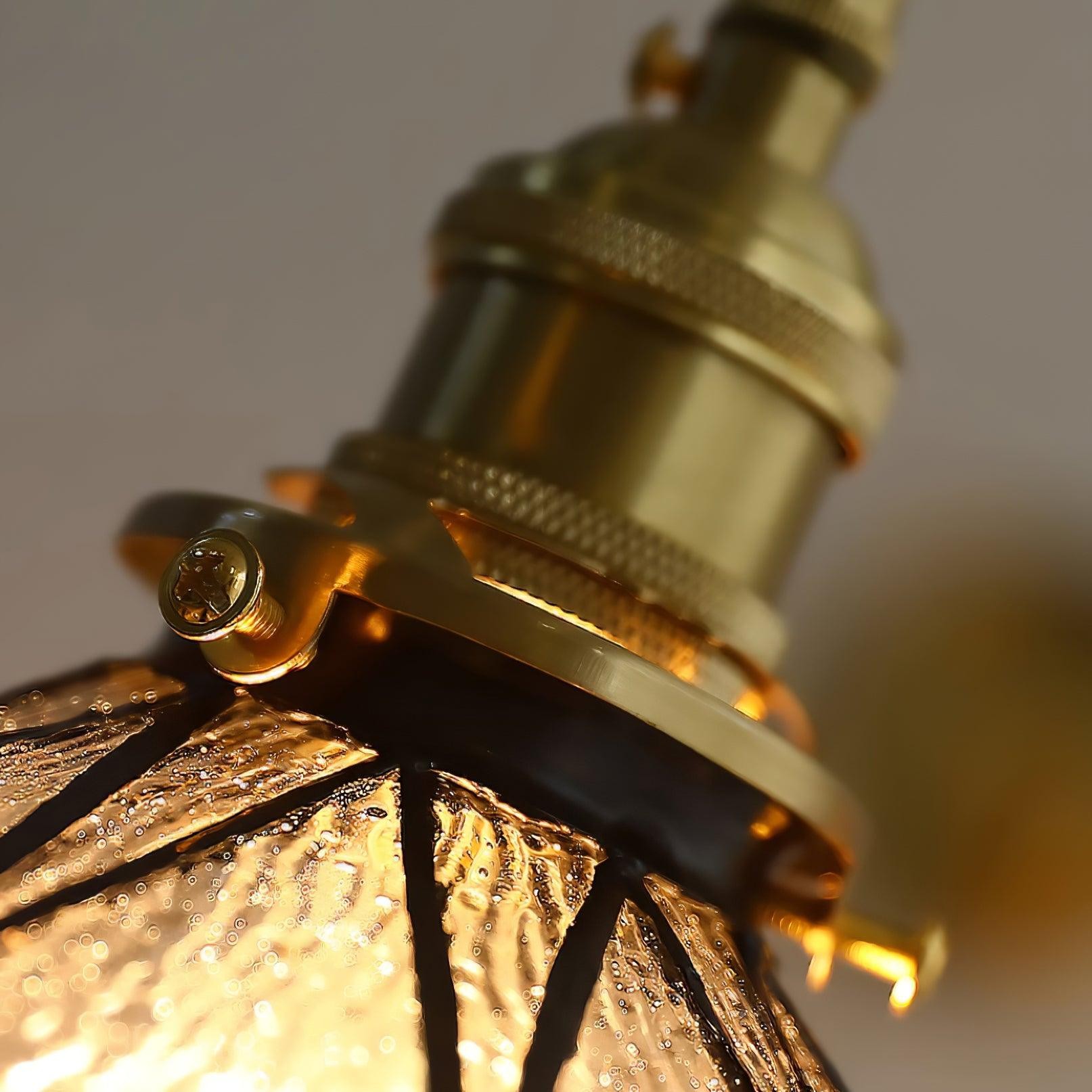 Retro Pastoral Glass Wall Lamp M109