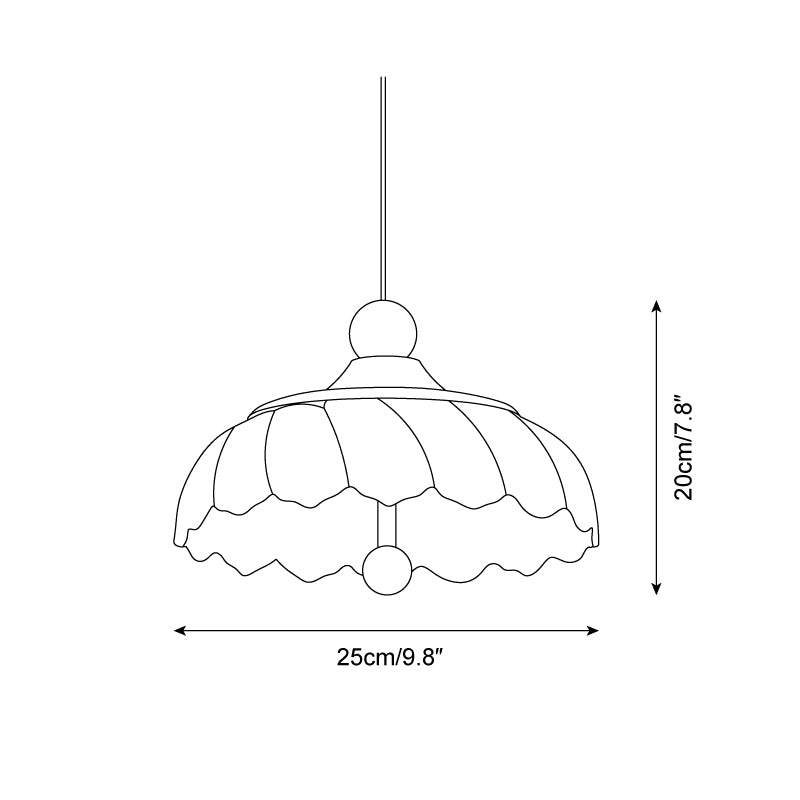 Radiant Pendant Lamp T1375
