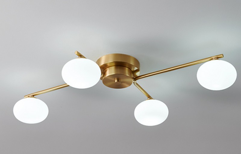 Geometrical Ball Chandelier