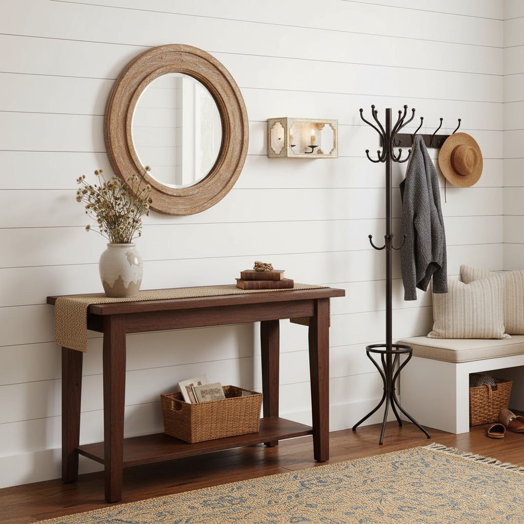 Boho Rustic Cube Sconce T1854