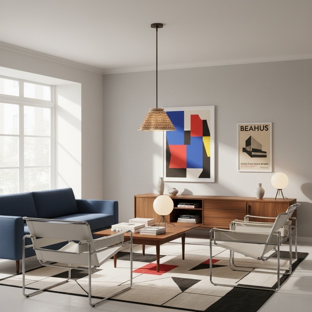 Florevian Modern Linen Pendant Lamp - Art-Inspired Statement Lighting for Dining Space T684
