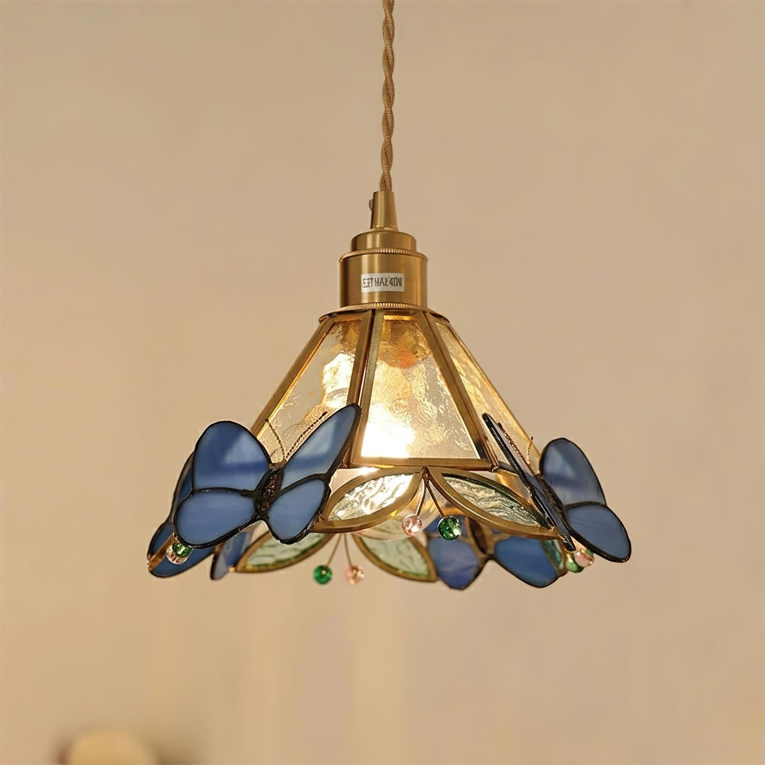 Butterfly Jewel Pendant Lamp T1468